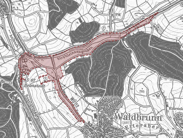 Plan 2004 Flurneuordnung „Augraben“ | Waldbrunn